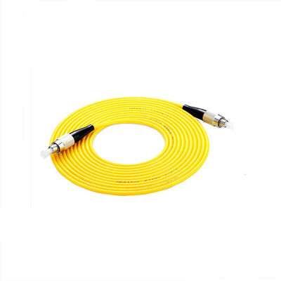 Kuning G657A2 Serat Optik Sc ​​Upc Ke Sc APC Patch Cord Single Mode Simplex Kabel