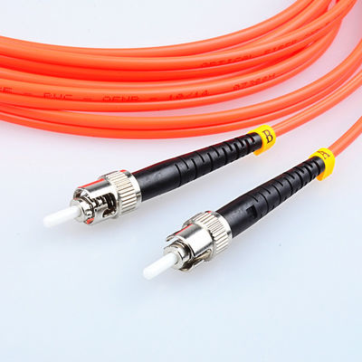 3.0mm CATV Serat Optik Patch Cord Kabel Patch Optik ST ST MM OM3
