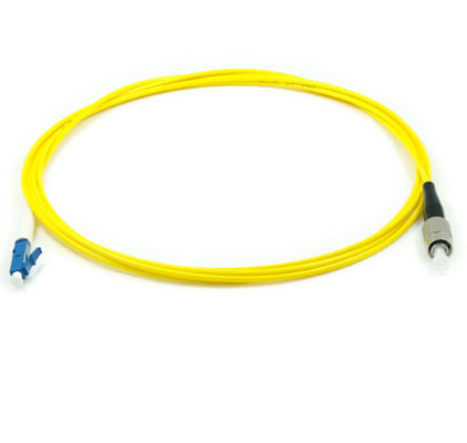SM 2.0mm Lc Fc Serat Patch Cord Single Mode Serat Jumper