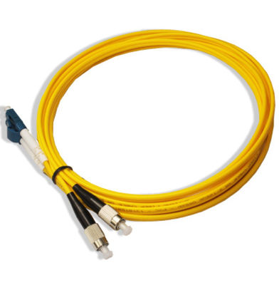 SM 2.0mm Lc Fc Serat Patch Cord Single Mode Serat Jumper