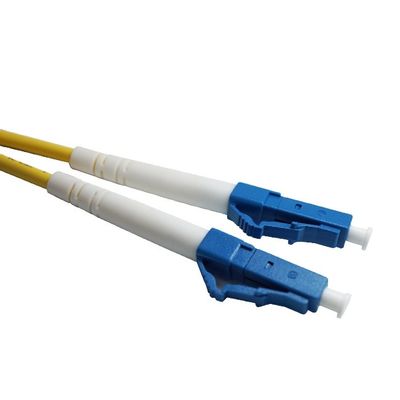 LC UPC SM Serat Optik Patch Cord Kabel Jaringan 0.9mm/2.0mm/3.0mm Pertukaran Yang Baik