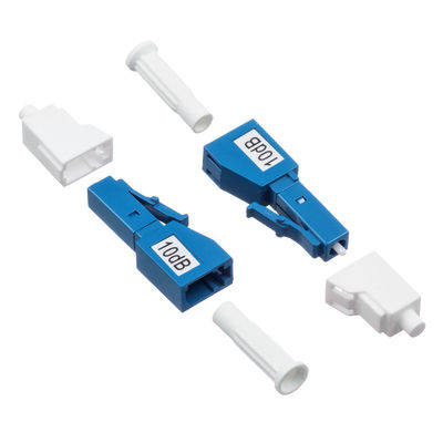 LC/UPC 5dB Simplex SM Serat Optik Attenuator MM 1300nm Panjang Gelombang