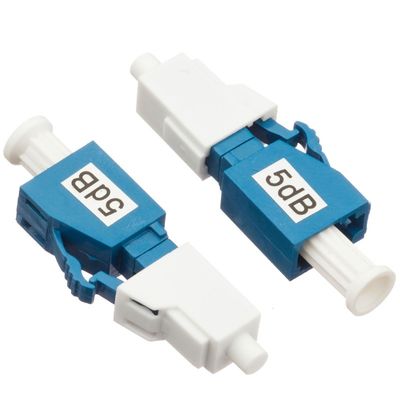 LC/UPC 5dB Simplex SM Serat Optik Attenuator MM 1300nm Panjang Gelombang