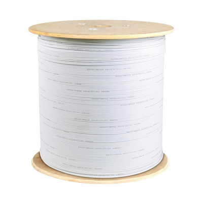 LSZH/PVC Serat Optik Patch Cord Kabel 1/2/3km Plywood Drum Ftth Drop Kabel