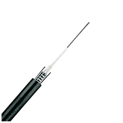 Kabel Serat Optik Tabung Longgar Luar Ruangan G652d Kabel Serat Penyangga Ketat Redaman Rendah