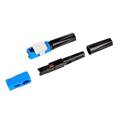 Konektor Serat Fast Connect 50mm, Konektor Cepat Sc Apc Untuk Kabel Drop Bow FTTHTH