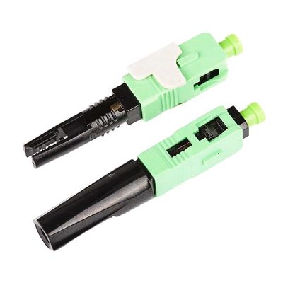 Konektor Serat Fast Connect 50mm, Konektor Cepat Sc Apc Untuk Kabel Drop Bow FTTHTH