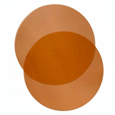Cerium Oxide 0.5um Square Diamond Lapping Paper 127mm Serat Optik pemolesan Film