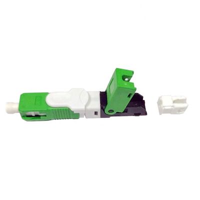 9/125μM Single Mode G652D Serat Optik Fast Penyambungs Untuk Kabel Drop FTTH
