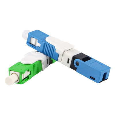 9/125μM Single Mode G652D Serat Optik Fast Penyambungs Untuk Kabel Drop FTTH