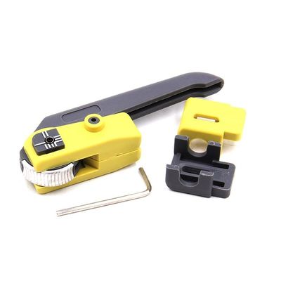 Alat Kabel Serat Optik Kuning Longitudinal Cable Sheath Slitter FTTB FTTX Network