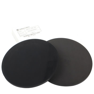 ROHS Compliant Serat Optik pemolesan Tools Karet Kaca pemolesan Pad Hitam