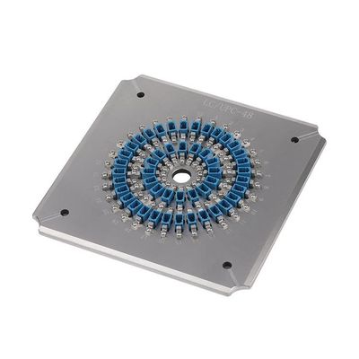 48 Pelabuhan LC UPC pemolesan Fitting Berjoget Tahan Aus Untuk Konektor Serat Optik