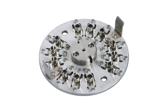 Fiber Optic ST PC Polish Jig Fixture Untuk Mesin Polandia Pusat